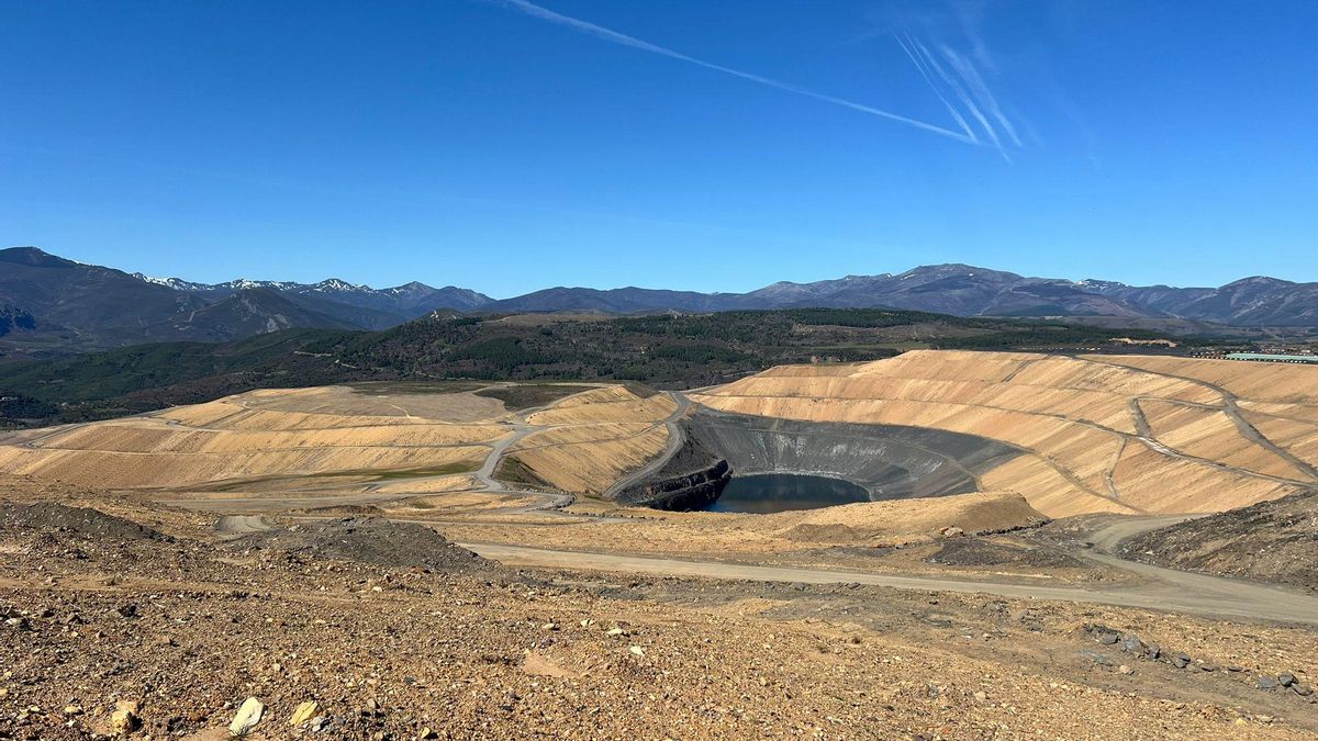 La Gran Corta de Fabero, esta pasada Semana Santa.
