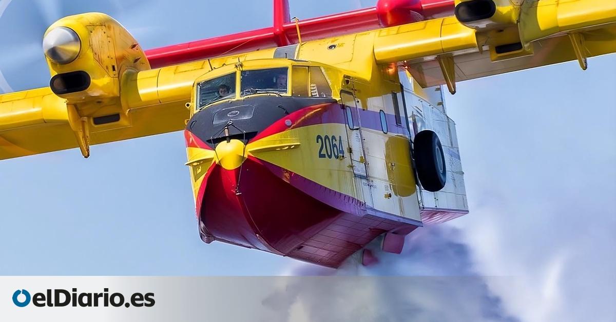 Dos hidroaviones sobrevuelan Canarias este sábado para preparar la campaña contra incendios forestales
