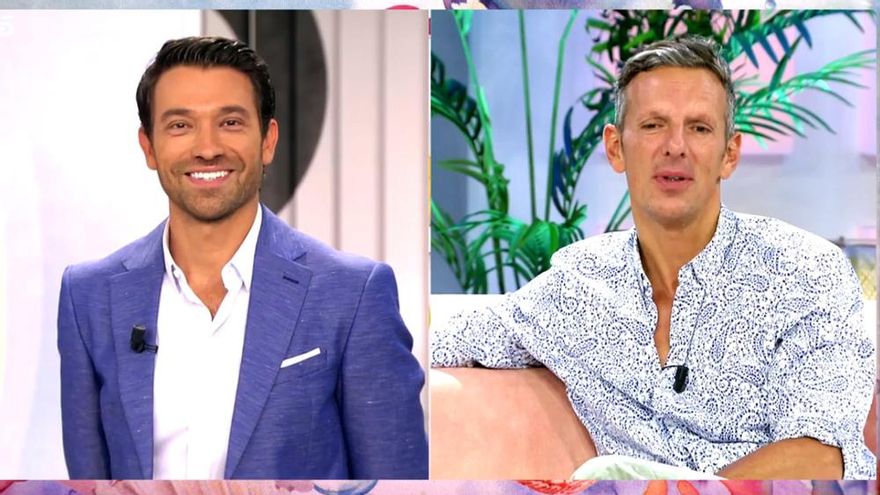 Marc Calderó dio la bienvenida a Joaquín Prat en 'Ya es mediodía': "Calienta que sales"