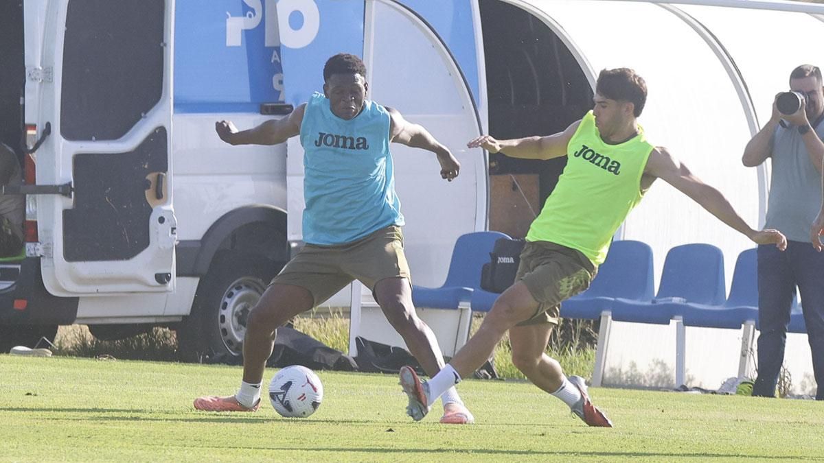 Primer entrenamiento de pretemporada del Córdoba CF, en imágenes