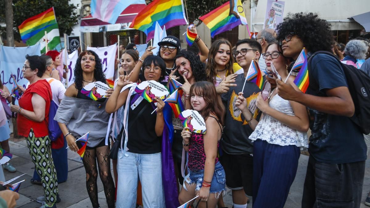 Marcha del Orgullo convocada por la Plataforma Córdoba por la Diversidad