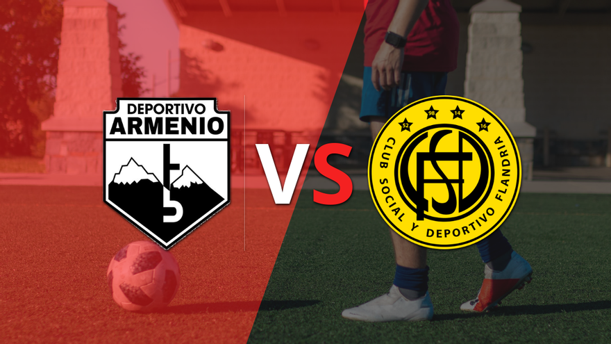 EN VIVO: Inicia el segundo tiempo con empate 0-0 entre Dep. Armenio y Flandria