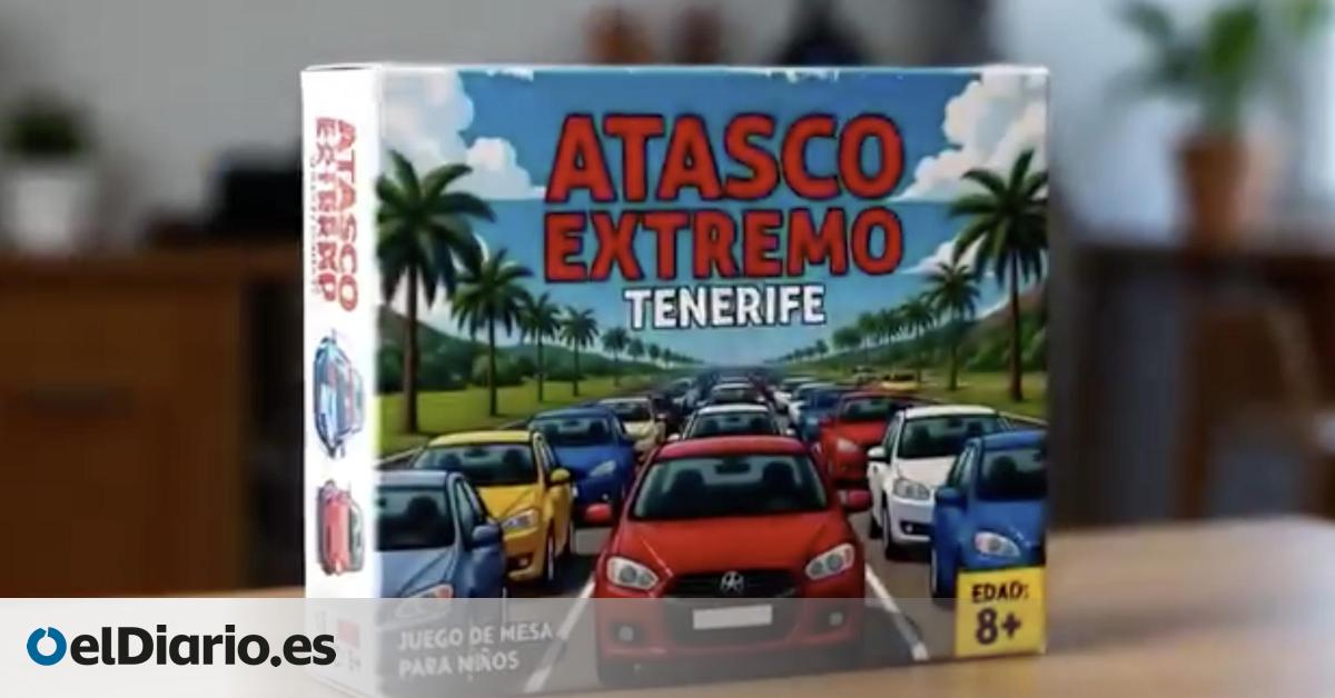 ¿Juego o realidad?  Atasco Extremo en Tenerife  se viraliza en redes