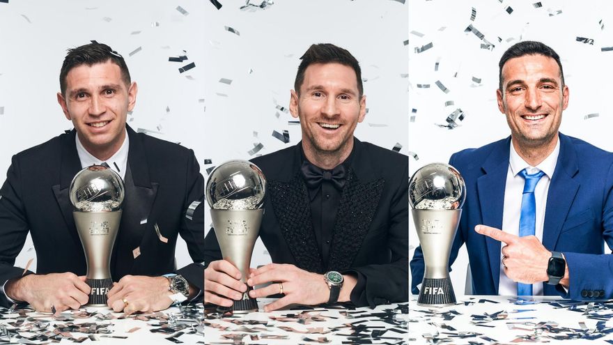 Messi, Dibu Martínez, Scaloni y Garnacho, entre los nominados a los premios The Best de la FIFA 2024