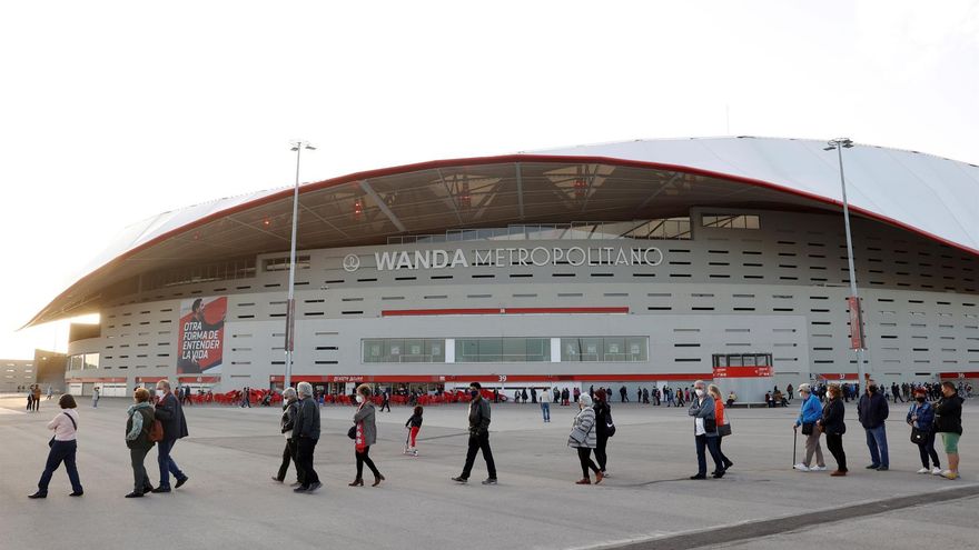 El estadio Wanda Metropolitano