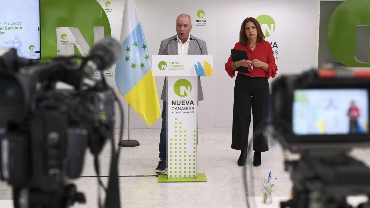 NC alerta de que la nueva ley audiovisual "secuestra" la Televisión Canaria al servicio del Gobierno de CC y PP