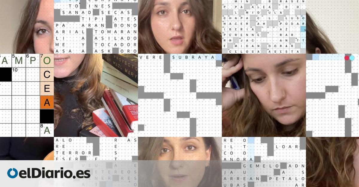La joven de Barcelona que ha puesto de moda los crucigramas en TikTok: “Cada generación se adapta a su tiempo”