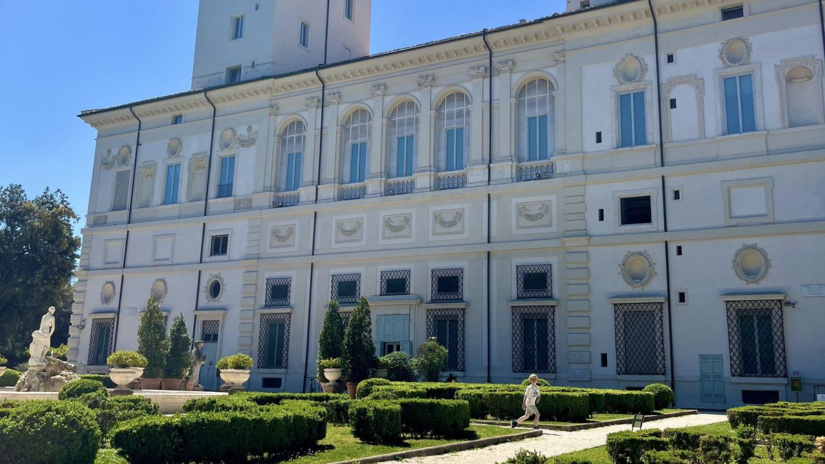 El edificio donde se ubica la Galleria Borghese en Roma.