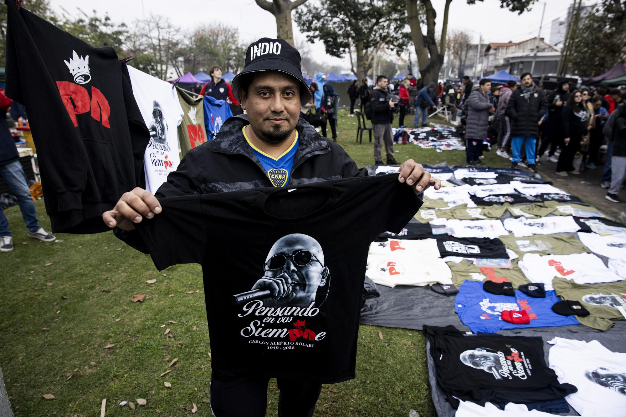 Emoción, respeto, homenajes y un eterno "gracias": la despedida al Indio Solari, en fotos