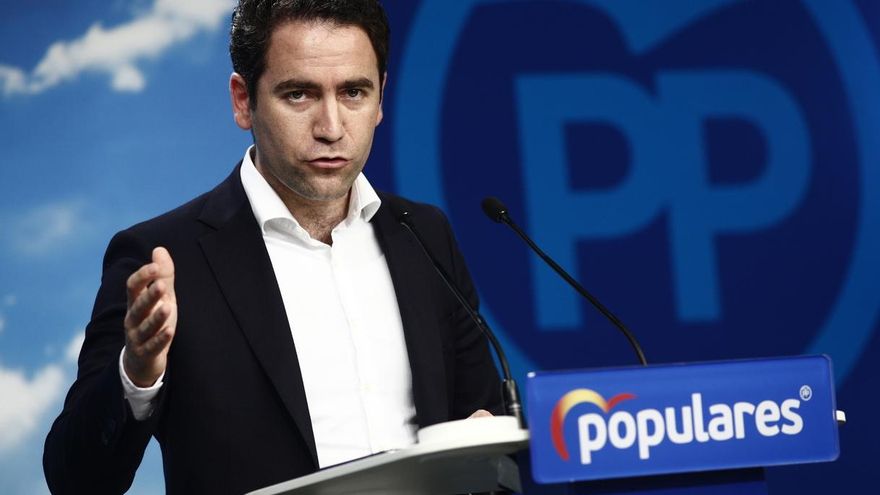 García Egea pide al PSOE que se "abstenga de presionar" al PP porque no va a "regalar la investidura" a Sánchez