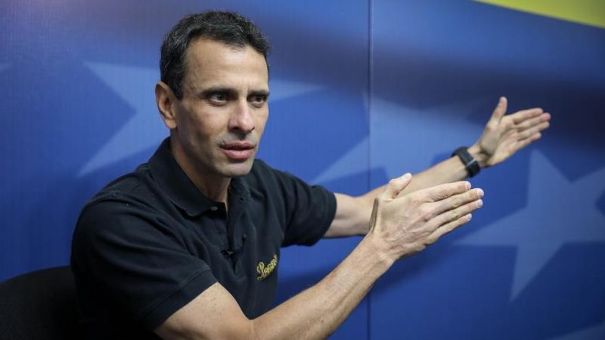 En la imagen, el dos veces candidato presidencial opositor venezolano Henrique Capriles.