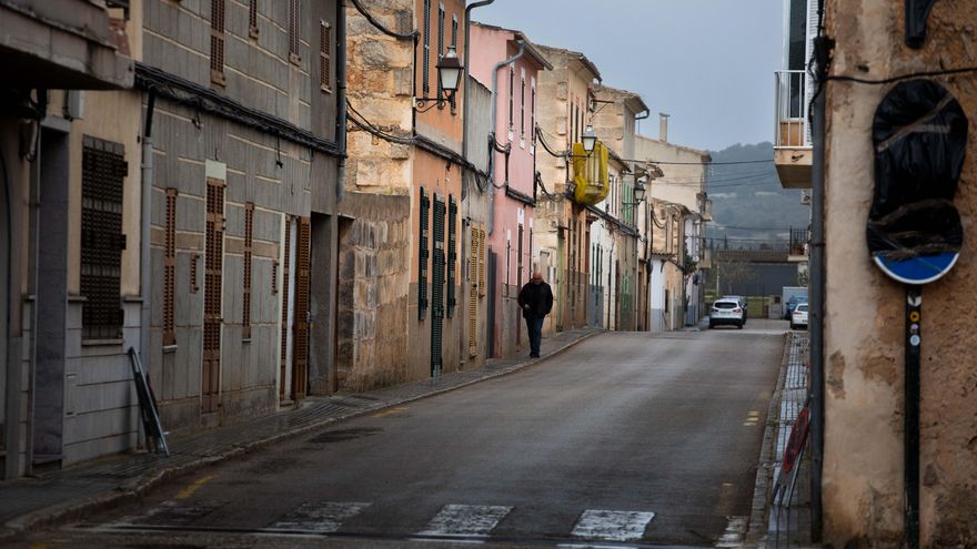 Una de las calles de Son Carrió