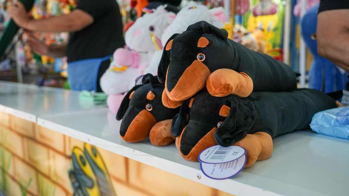 Los peluches más populares de la Feria de Córdoba