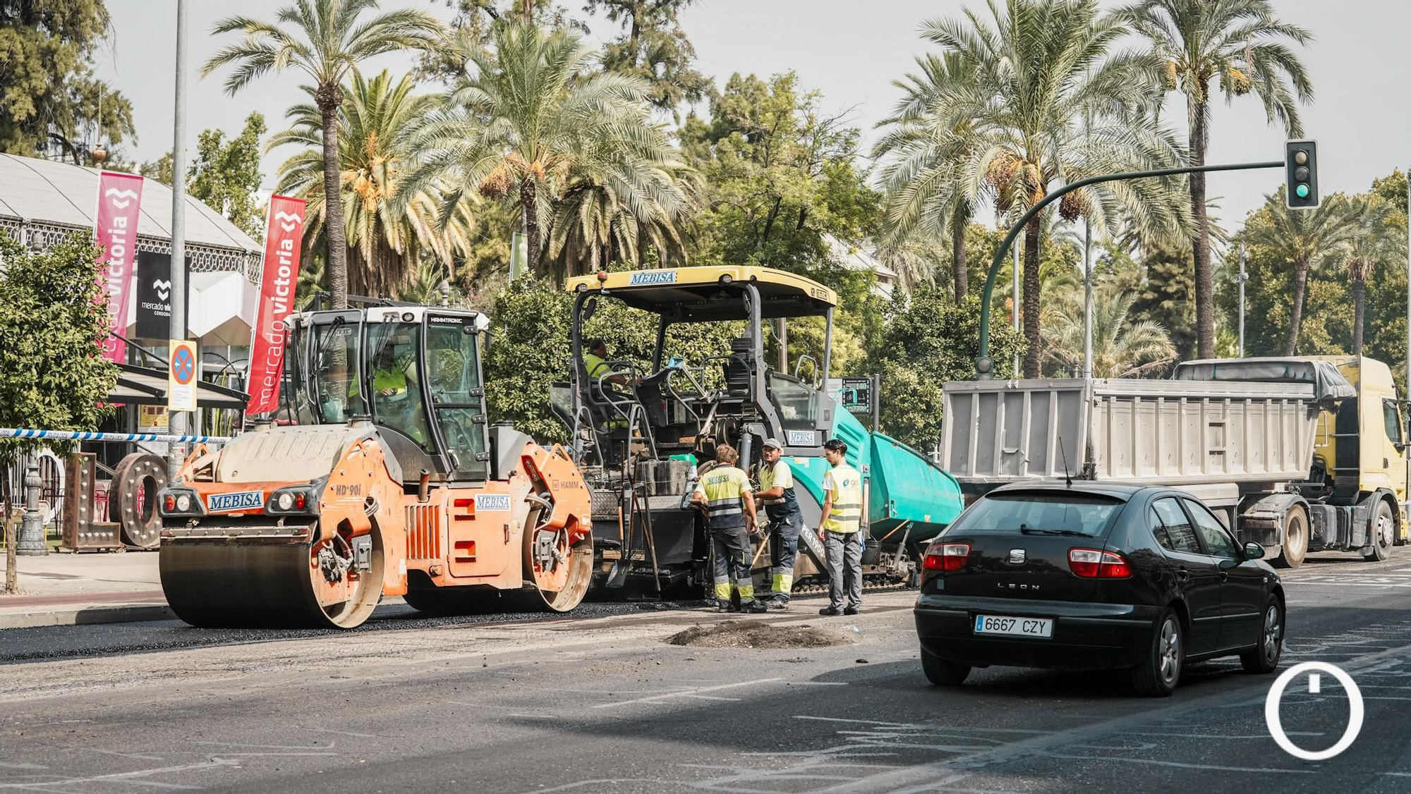 Comienzan las obras del Plan Asfalto en la avenida de La Victoria