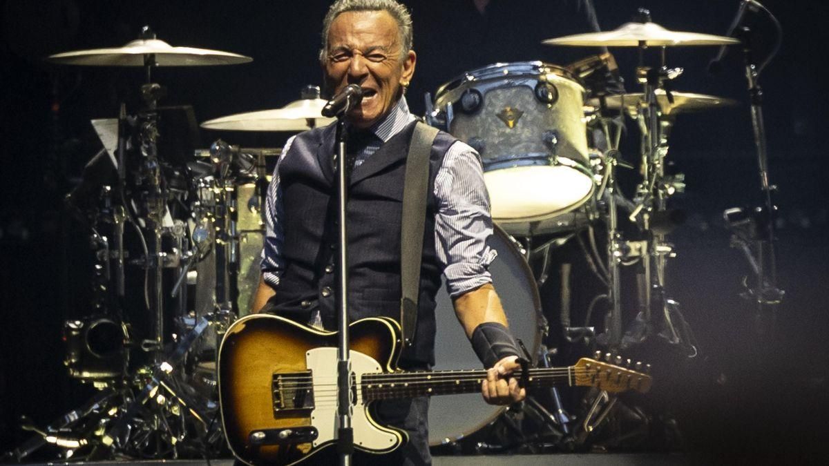 Bruce Springsteen en un concierto en San Sebastián, el 21 de junio de 2025