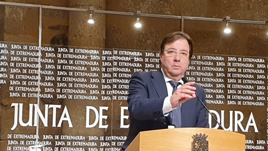 El presidente de la Junta, informando tras la videoconferencia con Sánchez y responsables autonómicos
