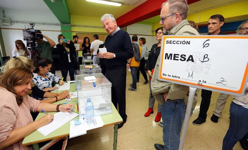 El candidato de CC-NC al Congreso por Las Palmas, Pedro Quevedo.