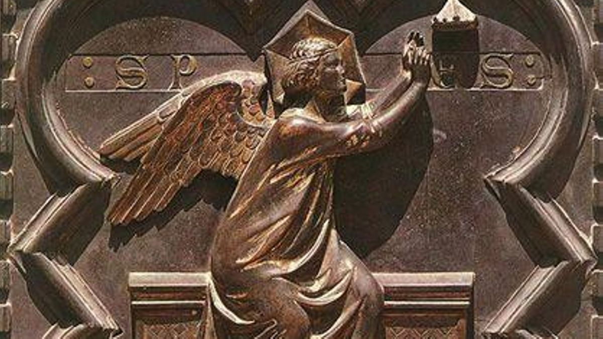 Porta sud del baptisteri de Florència.