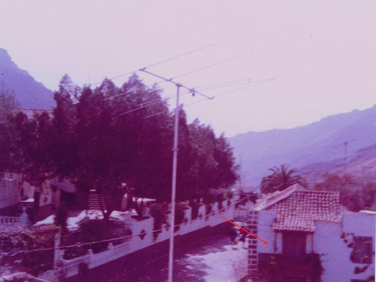 La casona derribada.