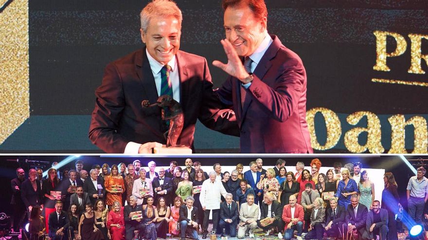 La gala final del FesTVal reunió a lo más granado de la TV, con aparición sorpresa de Matías Prats para premiar a Vicente Vallés