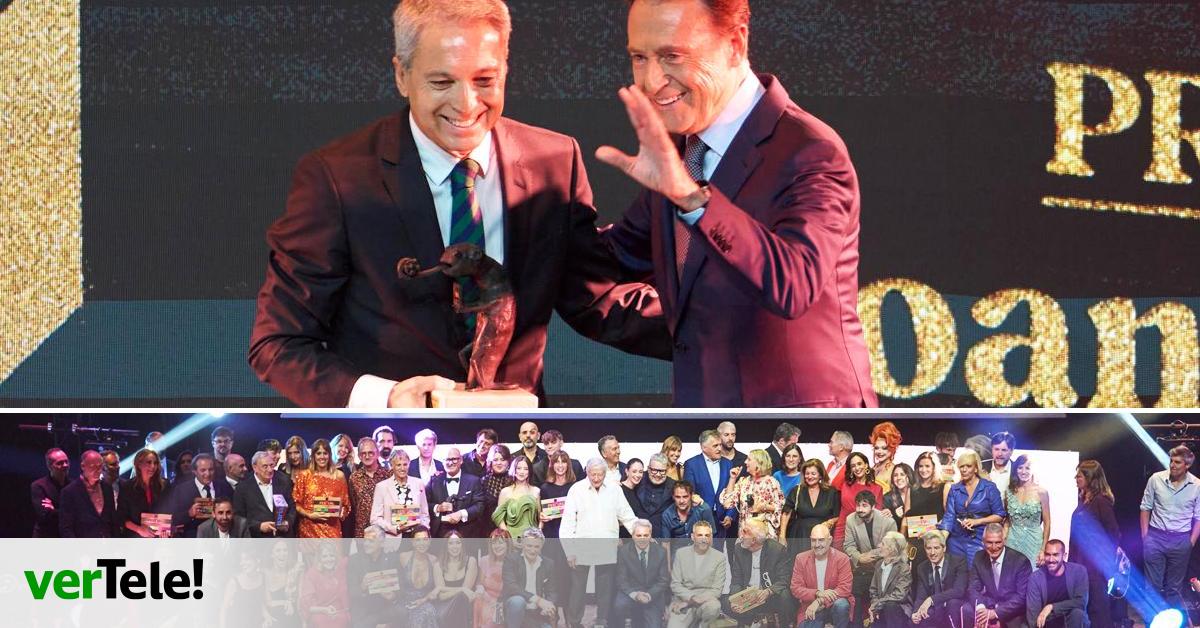 La gala final del FesTVal reunió a lo más granado de la TV, con aparición sorpresa de Matías Prats para premiar a Vicente Vallés