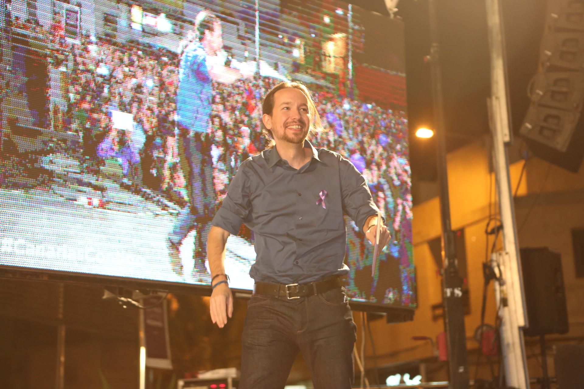 Pablo Iglesias en Gran Canaria (ALEJANDRO RAMOS)