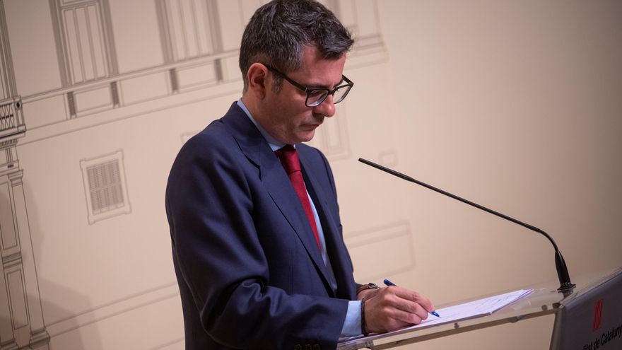El ministro de Presidencia Félix Bolaños en una imagen de archivo.