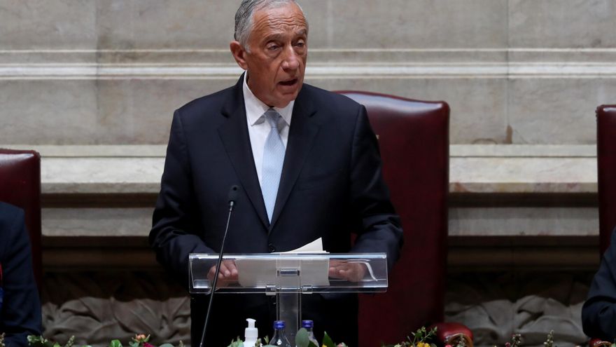 El presidente de Portugal, Marcelo Rebelo de Sousa.