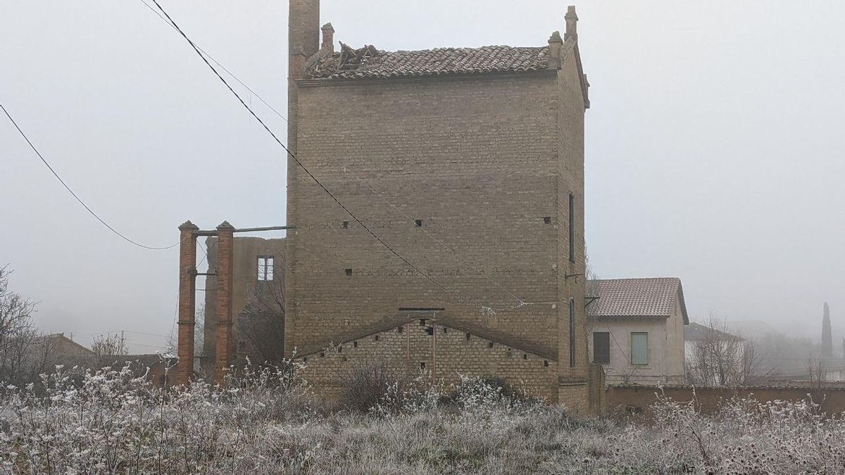 Cencellada en San Adrián del Valle, en el Páramo leonés