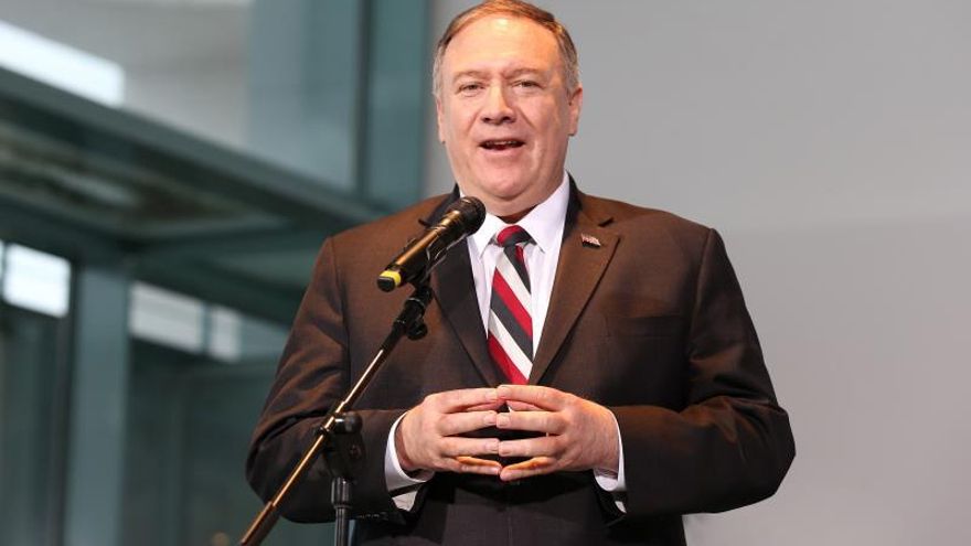 Imagen de archivo del secretario de Estado de EE.UU., Mike Pompeo.