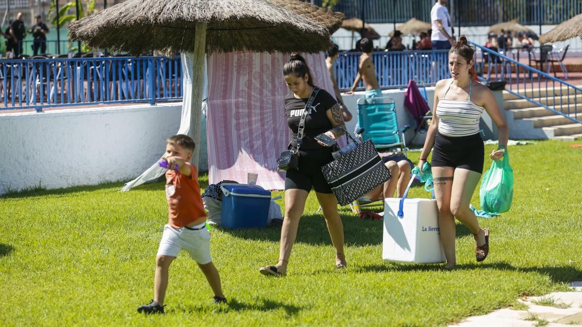 Apertura de la piscina de la Fuensanta