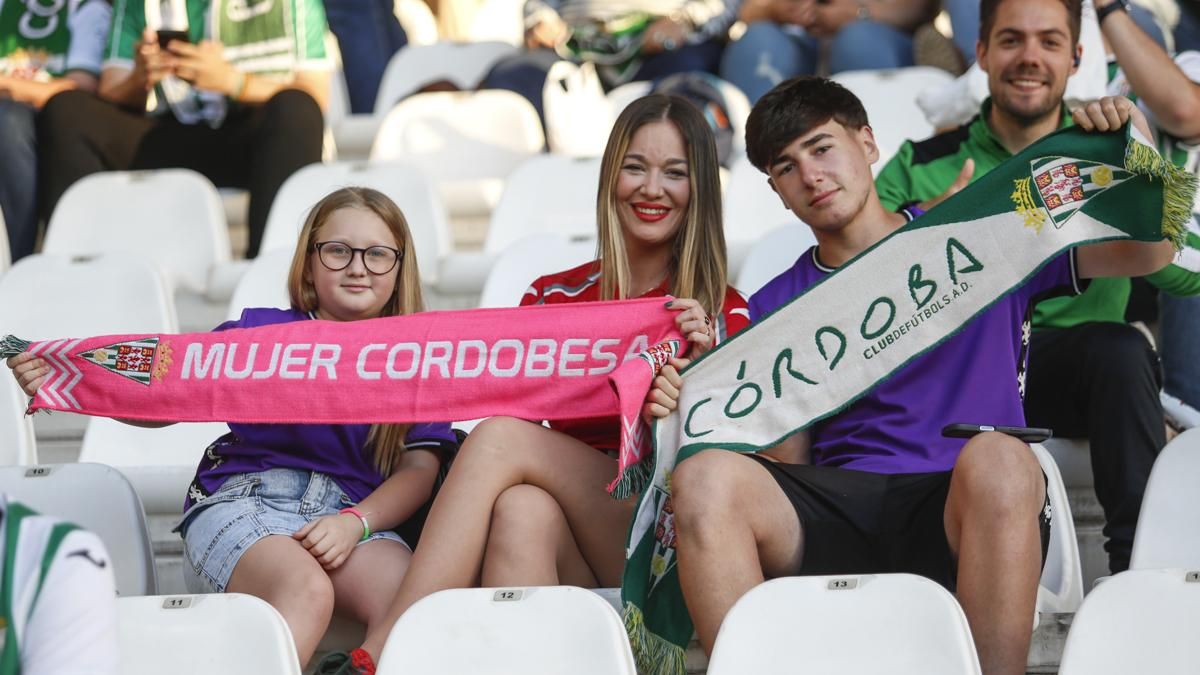 Grada Blanquiverde del Córdoba CF - Albacete BP