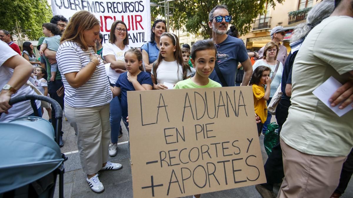 Manifestación por la educación pública