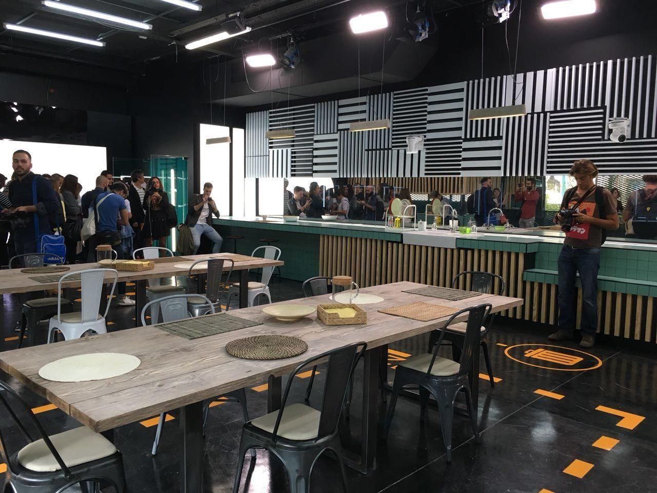 La cocina y el comedor de la Academia de OT 2017