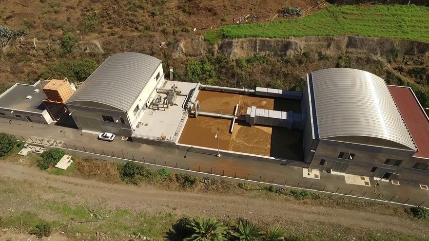 Depuradora de Tamaraceite, en Gran Canaria