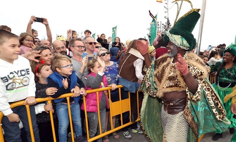 Llegada de los Reyes Magos a Las Palmas de Gran Canaria
