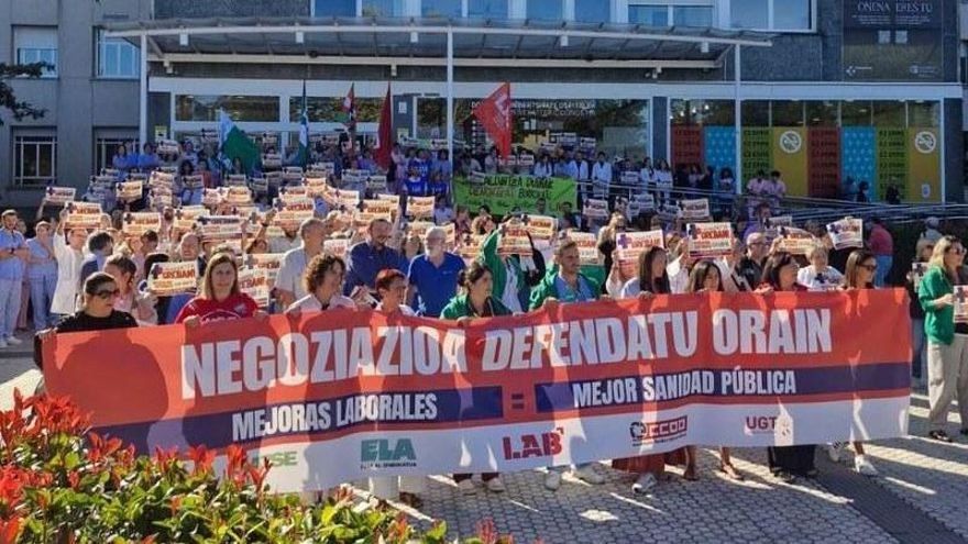 Sindicatos y Osakidetza no cierran un acuerdo y los trabajadores avanzan hacia la huelga el próximo 30 de octubre