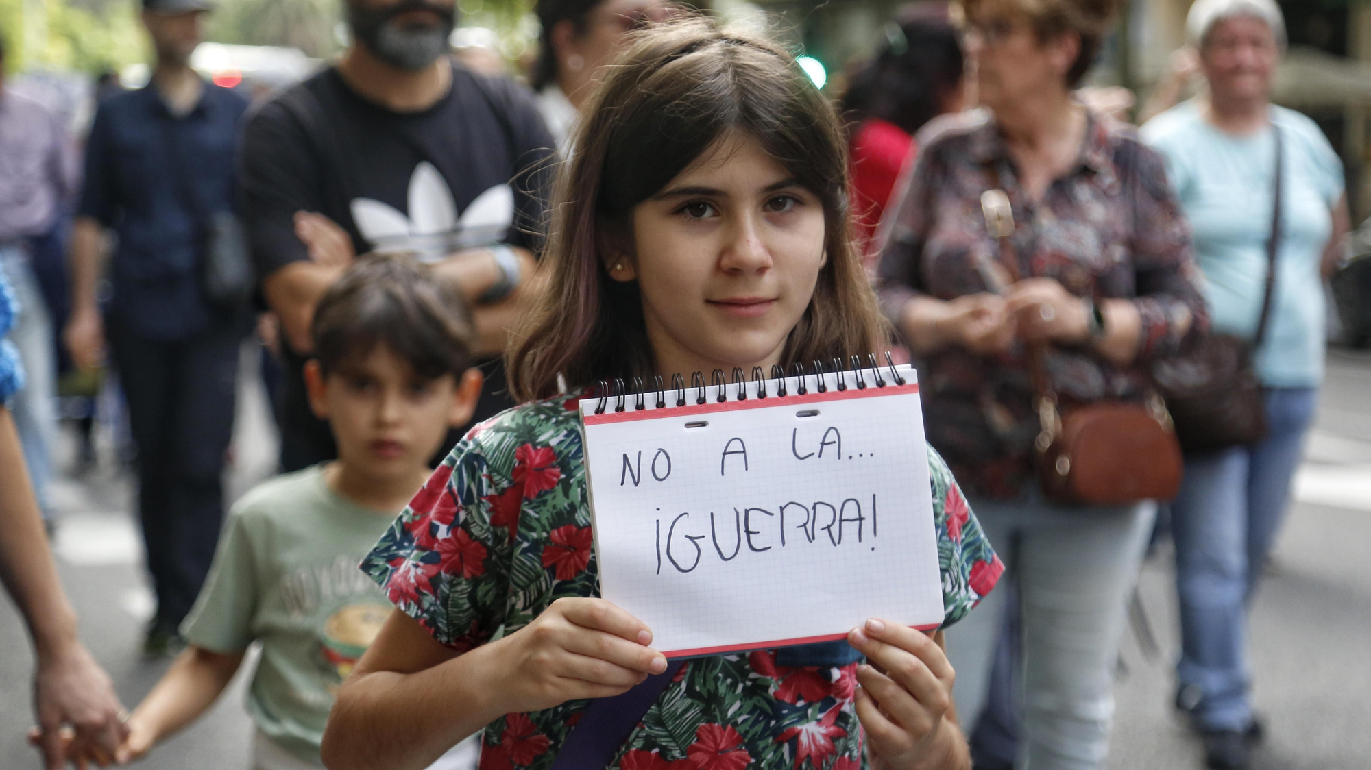 Manifestación ‘No a la guerra’