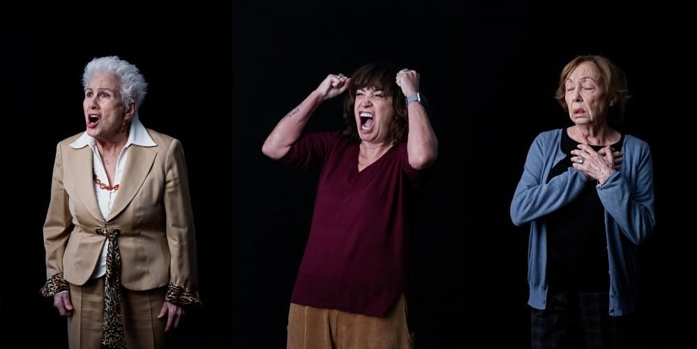 Pilar de Yzaguirre, Rosa Montero y Suzel Bannel. Foto: Leafhopper.