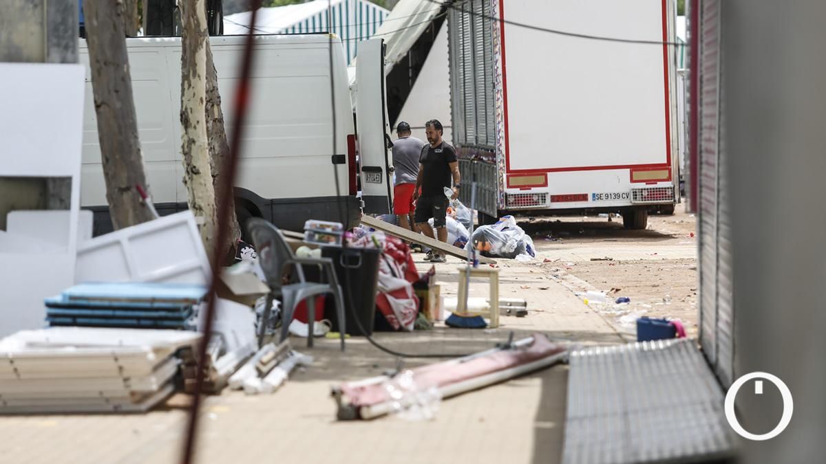 Desmontaje de la Feria