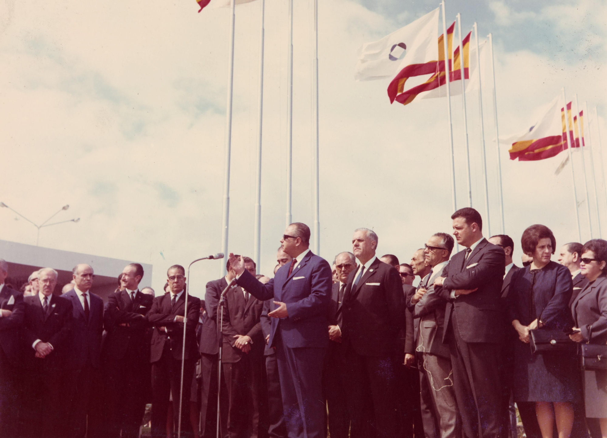 Discurso inaugural de Federico Díaz Bertrana en la I Feria del Atlántico (Francisco Rojas, Fedac)