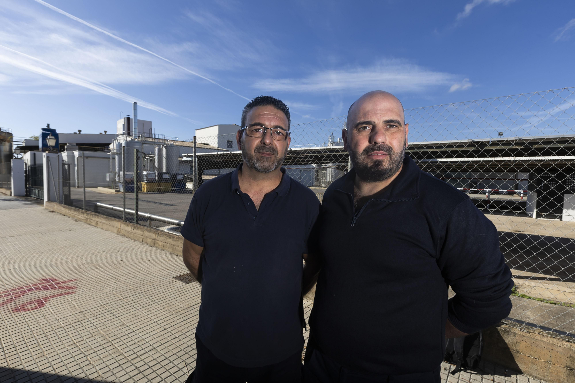 José Antonio Pérez i Jesús Ávila, treballadors d'Agama