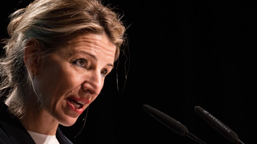 La vicepresidenta segunda y ministra de Trabajo y Economía Social, Yolanda Díaz.