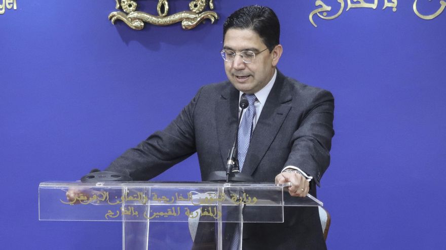 El ministro marroquí de Exteriores, Naser Burita. EFE/ Mohamed Siali