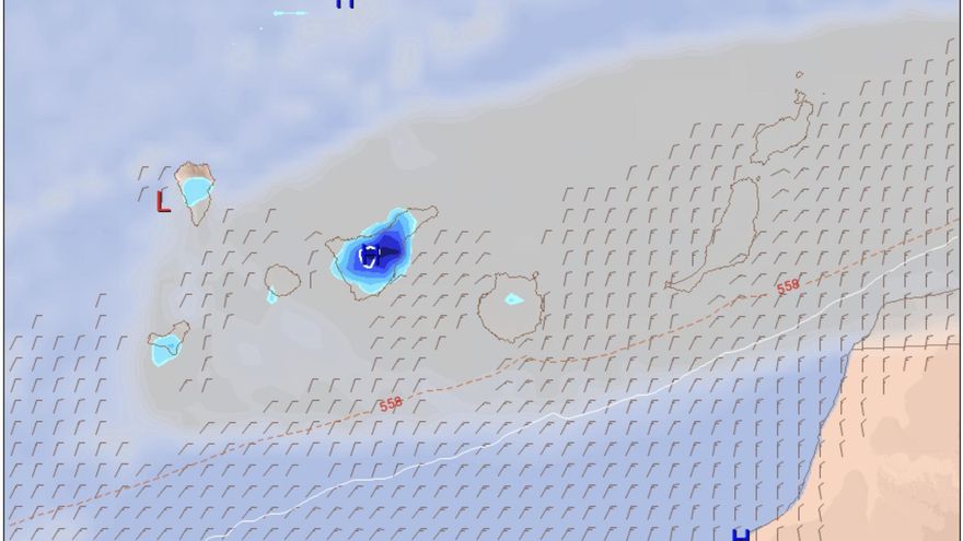 Las lluvias dispersas persisten en Canarias: consulta la previsión de Aemet para los próximos días