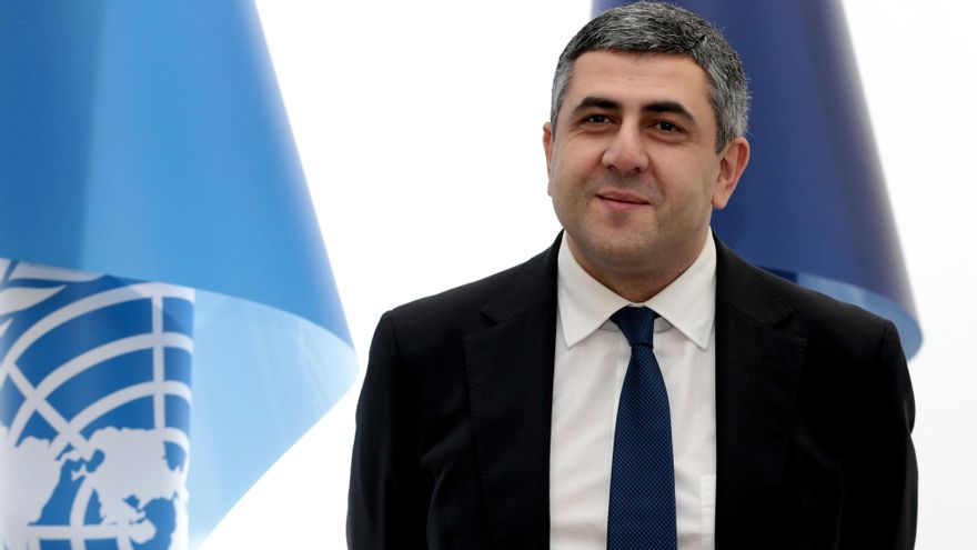 Archivo - Zurab Pololikashvili, secretario general de la OMT.
