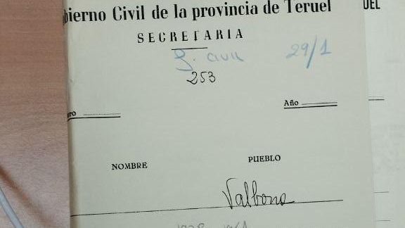 Gobierno Civil de la provincia de Teruel, Valbona
