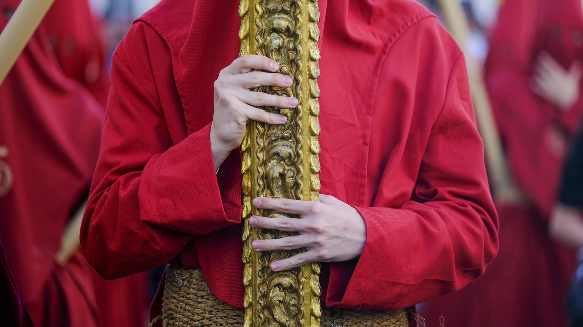 La estación de penitencia del Buen Suceso, en imágenes