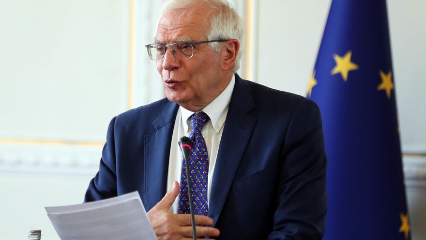 El alto representanta de la Unión Europea para Asuntos Exteriores, Josep Borrell, en una fotografía de archivo. EFE/EPA/ABEDIN TAHERKENAREH