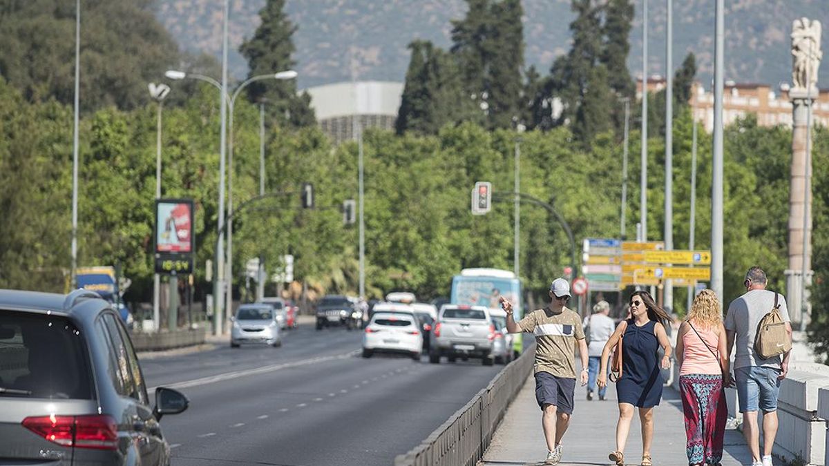 Detenido por provocar un incendio en el entorno del Puente de San Rafael